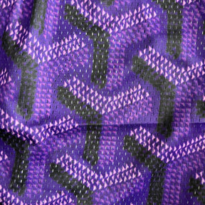 PURPLE GY MESH SHORTS-8736 - RDMCLOTHINGART