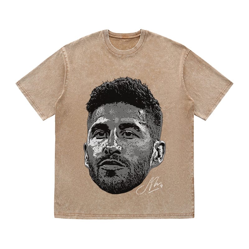 RDMCLOTHINGART tapestry hoodie RAMOS HEAVY COTTON TEES-9626