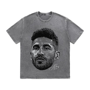 RDMCLOTHINGART tapestry hoodie RAMOS HEAVY COTTON TEES-9626