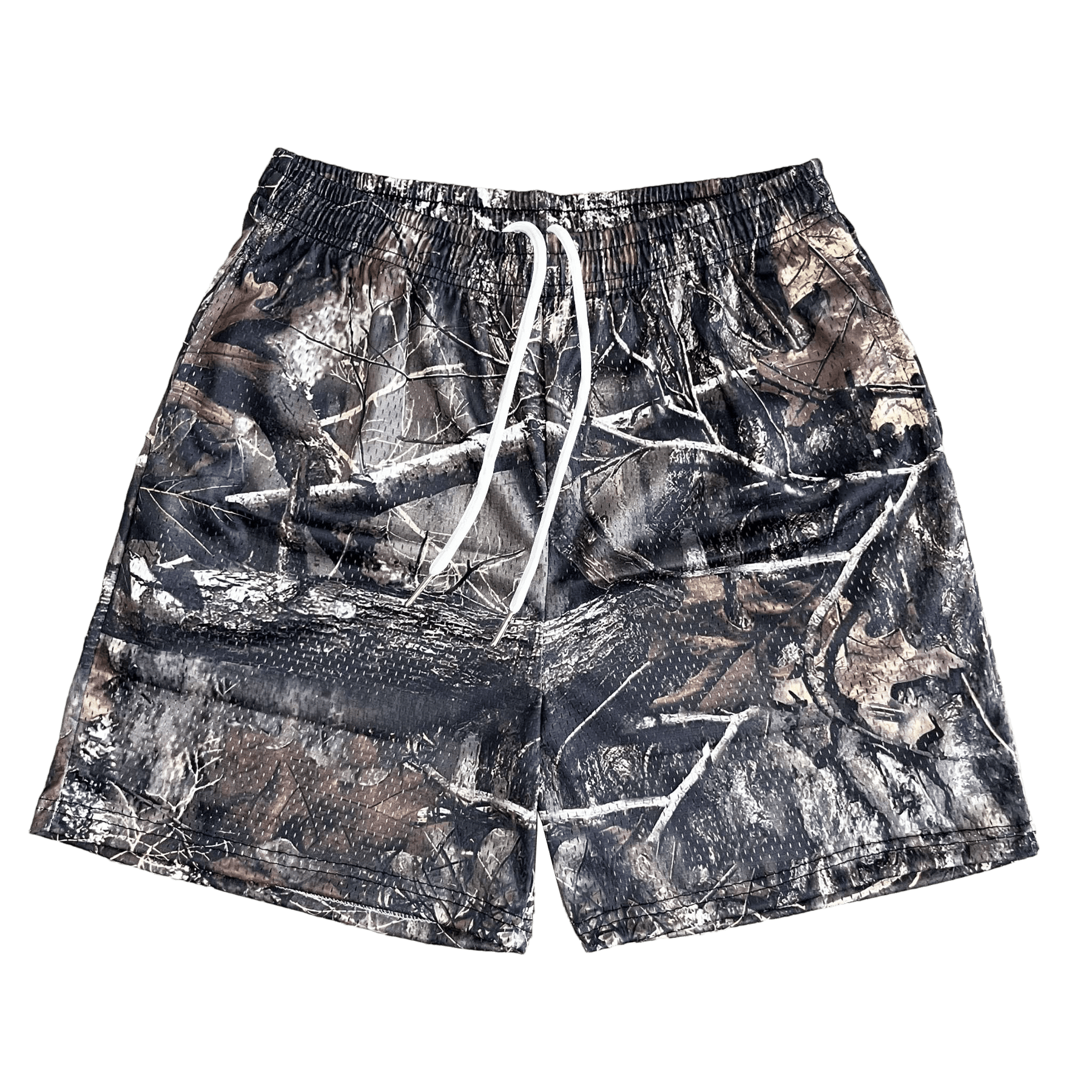REAL TREE MESH SHORTS-8623 - RDMCLOTHINGART
