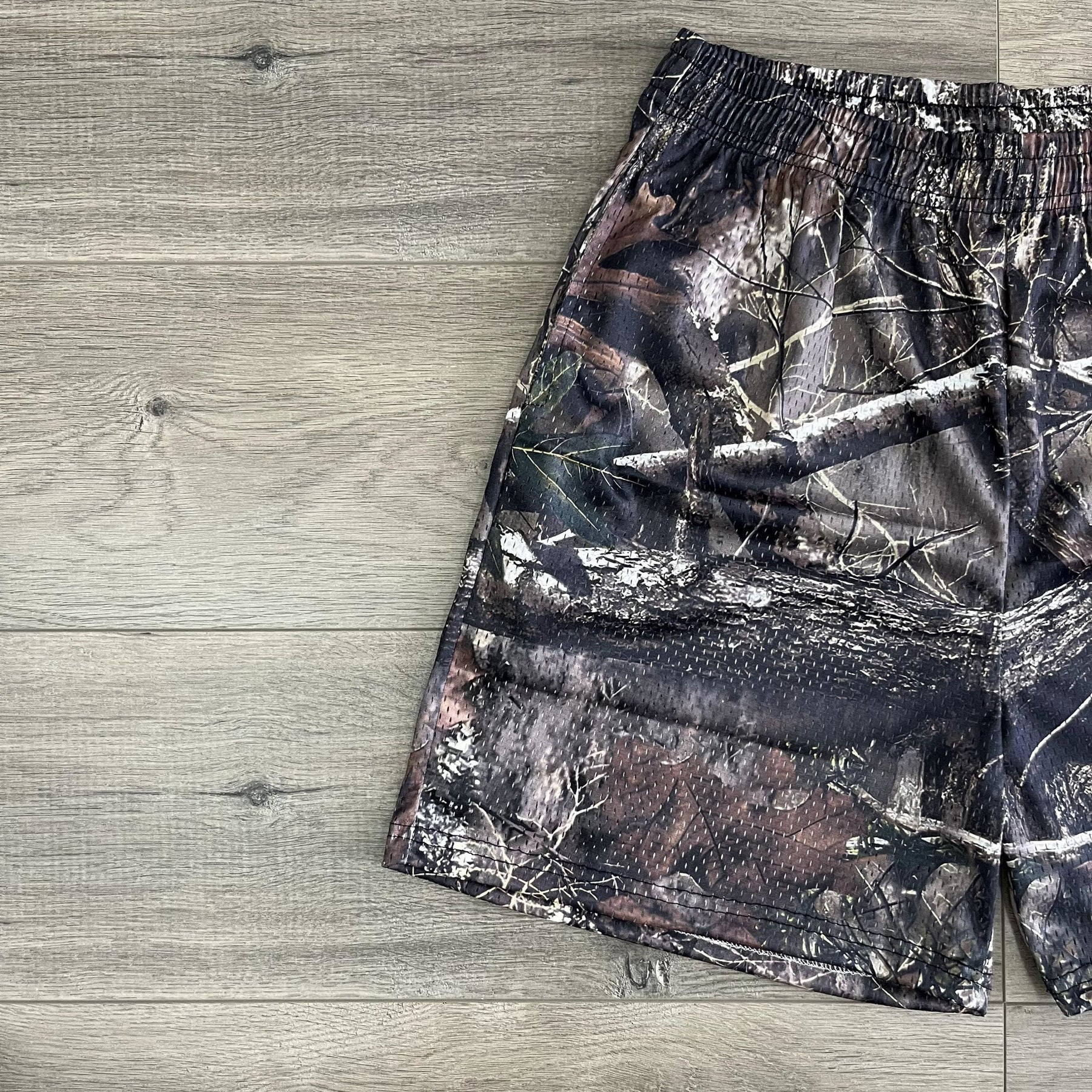 REAL TREE MESH SHORTS-8623 - RDMCLOTHINGART