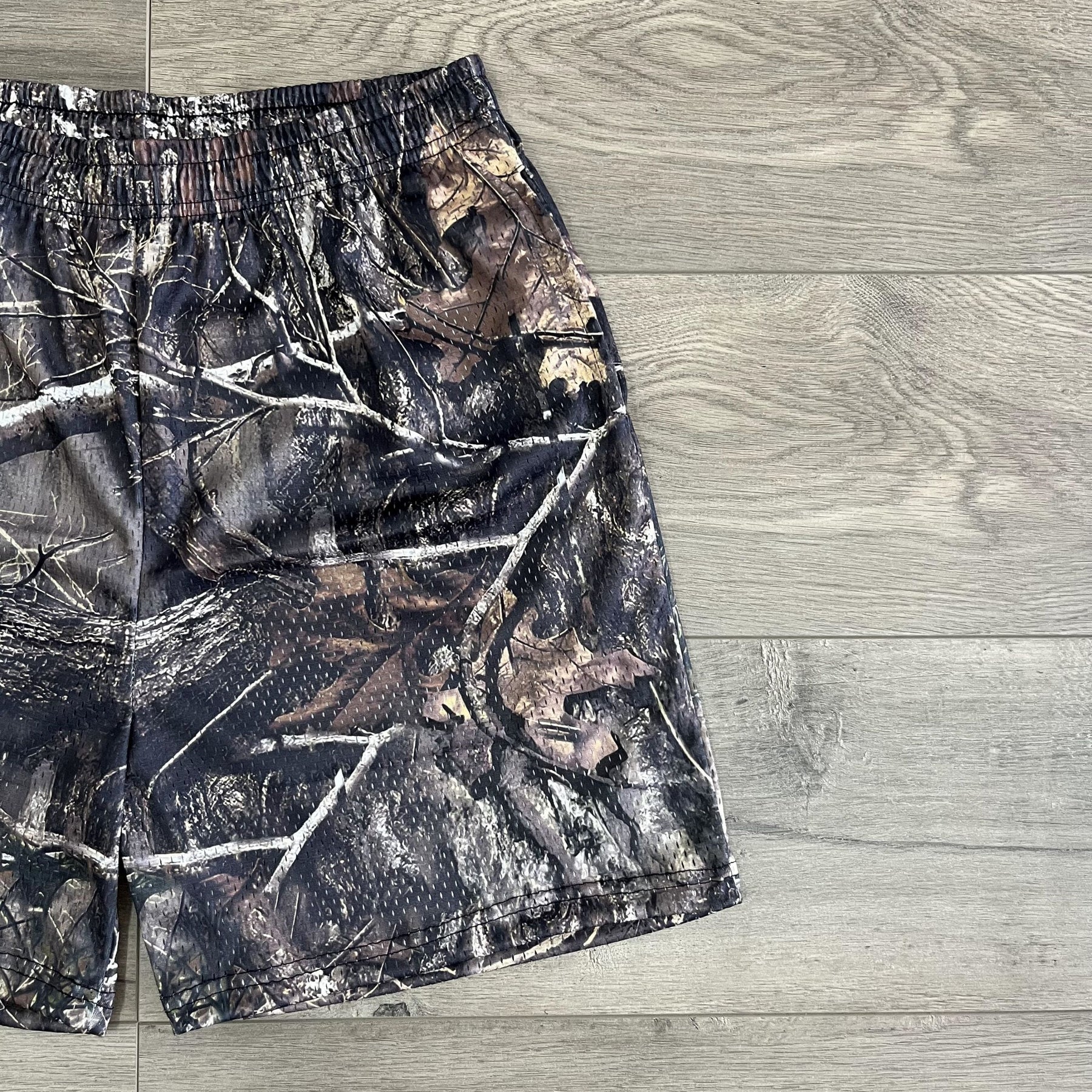 REAL TREE MESH SHORTS-8623 - RDMCLOTHINGART
