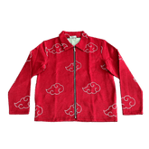 RDMCLOTHINGART tapestry hoodie RED N TAPESTRY JACKET