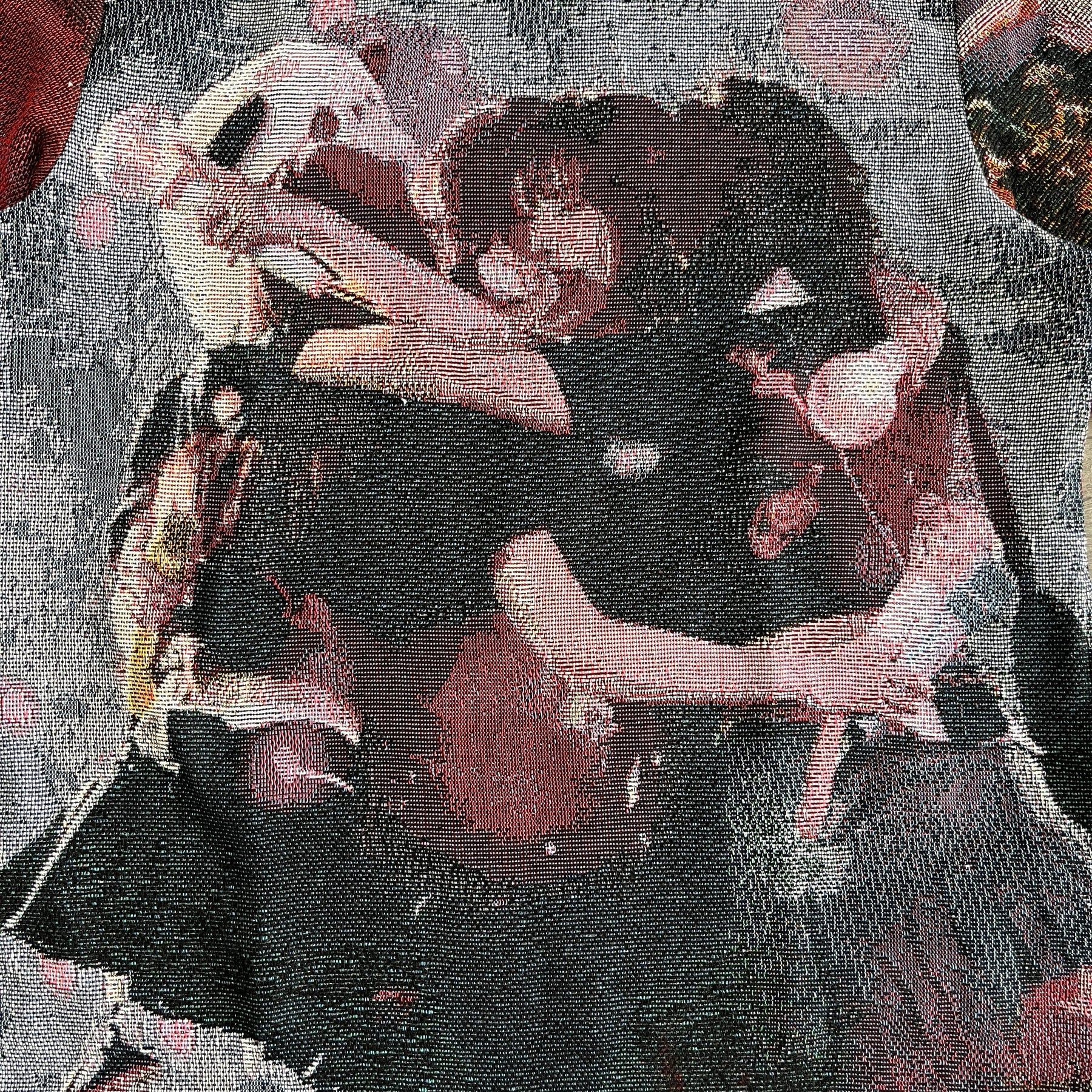 RDMCLOTHINGART tapestry hoodie RED VELVET TAPESTRY HOODIE