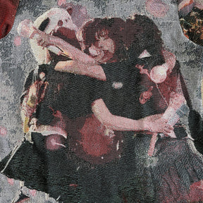 RDMCLOTHINGART tapestry hoodie RED VELVET TAPESTRY HOODIE