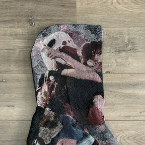 RDMCLOTHINGART tapestry hoodie RED VELVET TAPESTRY HOODIE