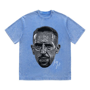 RDMCLOTHINGART tapestry hoodie RIBERY HEAVY COTTON TEES-9630