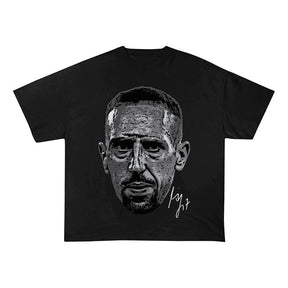 RDMCLOTHINGART tapestry hoodie RIBERY HEAVY COTTON TEES-9630