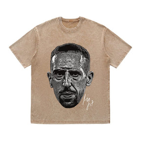 RDMCLOTHINGART tapestry hoodie RIBERY HEAVY COTTON TEES-9630