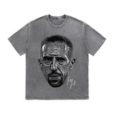 RDMCLOTHINGART tapestry hoodie RIBERY HEAVY COTTON TEES-9630