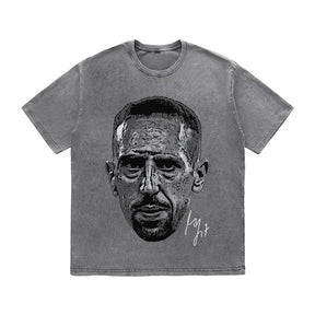 RDMCLOTHINGART tapestry hoodie RIBERY HEAVY COTTON TEES-9630
