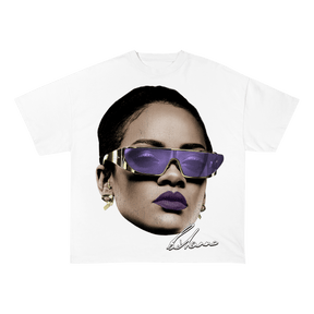 RIHANNA HEAVEY WEIGHT COTTON TEE-8003 - RDMCLOTHINGART