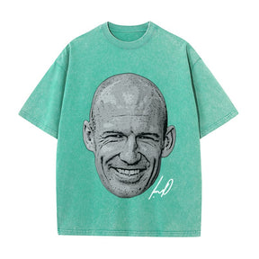 RDMCLOTHINGART tapestry hoodie ROBBEN HEAVY COTTON TEES-9633