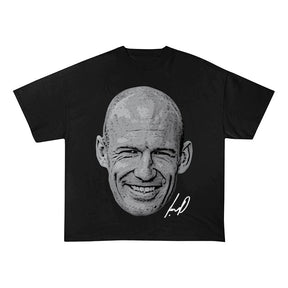 RDMCLOTHINGART tapestry hoodie ROBBEN HEAVY COTTON TEES-9633