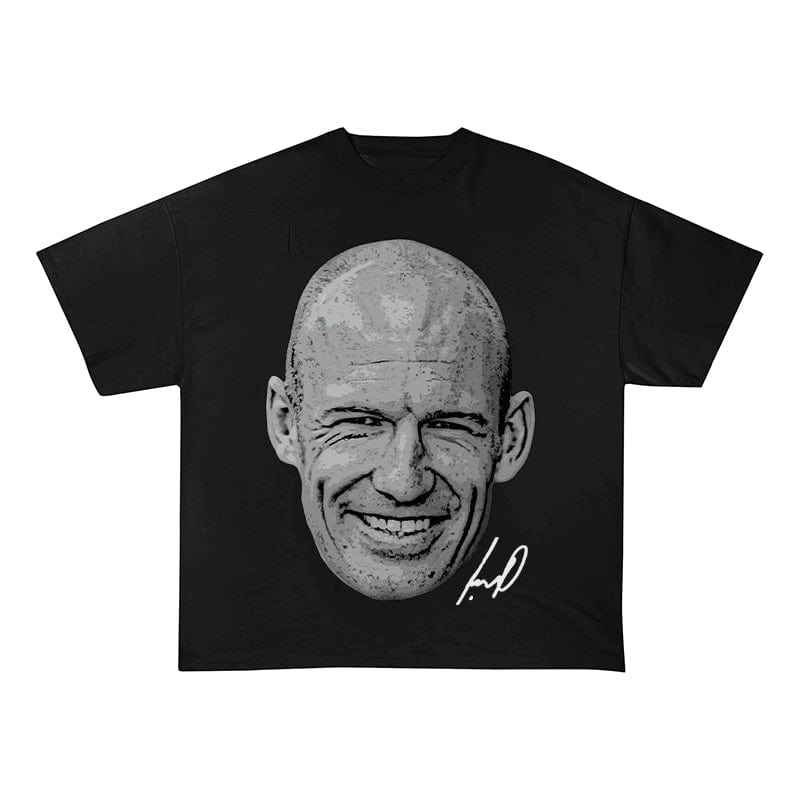 RDMCLOTHINGART tapestry hoodie ROBBEN HEAVY COTTON TEES-9633