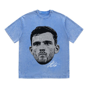 RDMCLOTHINGART tapestry hoodie ROBERTSON HEAVY COTTON TEES-9634