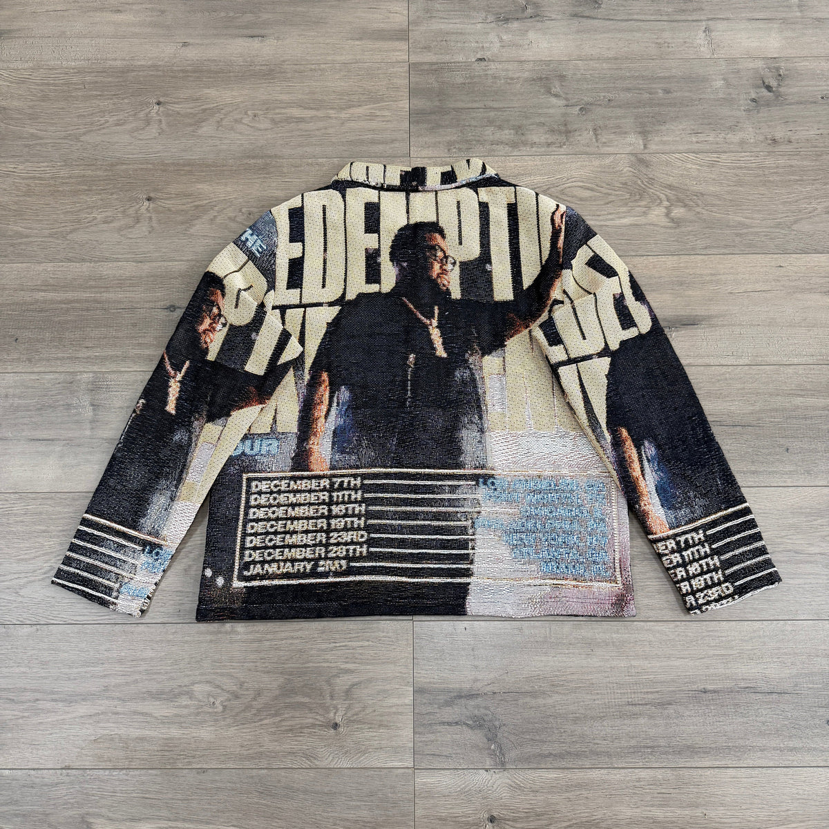 RDMCLOTHINGART tapestry hoodie ROD V5 TAPESTRY JACKET