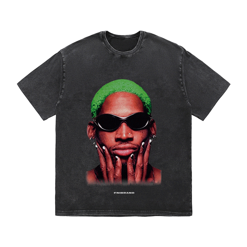 RDMCLOTHINGART tapestry hoodie RODMAB HEAVY WEIGHT COTTON TEE-9315