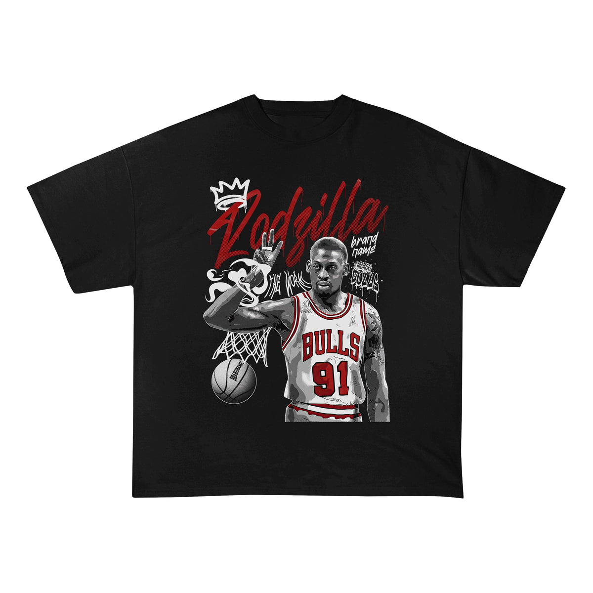 RODMAN HEAVY COTTON TEES-8293 - RDMCLOTHINGART