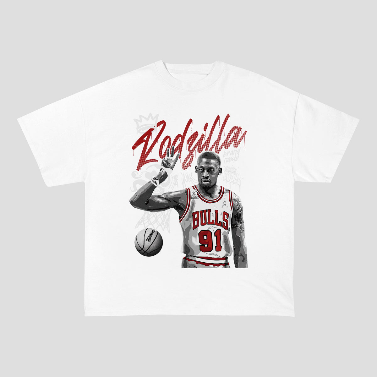 RODMAN HEAVY COTTON TEES-8293 - RDMCLOTHINGART