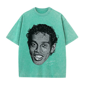 RDMCLOTHINGART tapestry hoodie RONALDINHO HEAVY COTTON TEES-9638