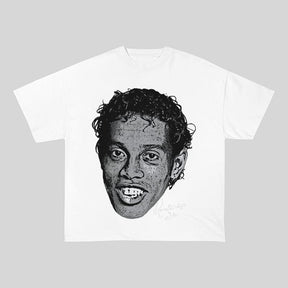 RDMCLOTHINGART tapestry hoodie RONALDINHO HEAVY COTTON TEES-9638