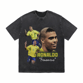 RDMCLOTHINGART tapestry hoodie RONALDO 2 HEAVY WEIGHT COTTON TEE-8979