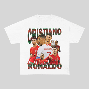 RDMCLOTHINGART tapestry hoodie RONALDO 3 HEAVY WEIGHT COTTON TEE-8980