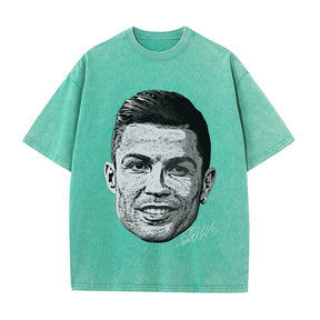 RDMCLOTHINGART tapestry hoodie RONALDO HEAVY COTTON TEES-9640