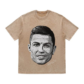 RDMCLOTHINGART tapestry hoodie RONALDO HEAVY COTTON TEES-9640