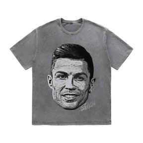 RDMCLOTHINGART tapestry hoodie RONALDO HEAVY COTTON TEES-9640