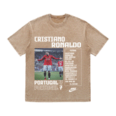 RDMCLOTHINGART tapestry hoodie RONALDO HEAVY WEIGHT COTTON TEE-8827