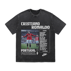 RDMCLOTHINGART tapestry hoodie RONALDO HEAVY WEIGHT COTTON TEE-8827