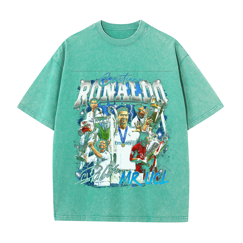 RDMCLOTHINGART tapestry hoodie RONALDO HEAVY WEIGHT COTTON TEE-8981