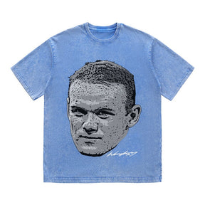 RDMCLOTHINGART tapestry hoodie ROONEY HEAVY COTTON TEES-9641