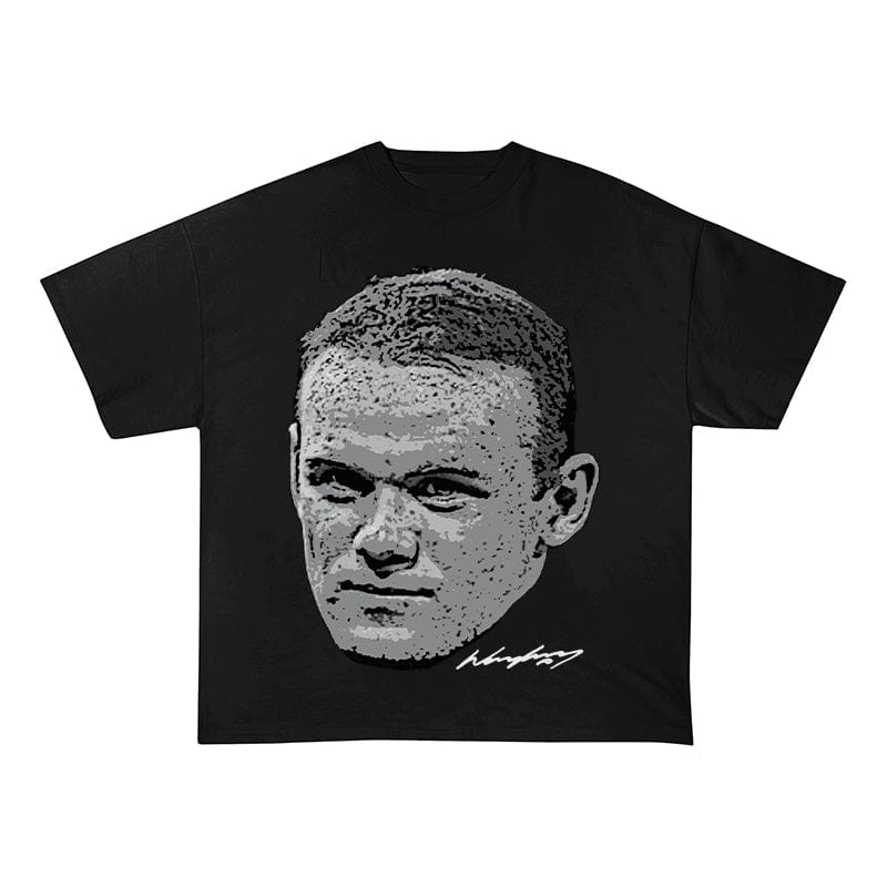 RDMCLOTHINGART tapestry hoodie ROONEY HEAVY COTTON TEES-9641