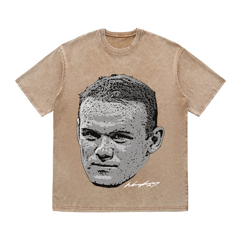 RDMCLOTHINGART tapestry hoodie ROONEY HEAVY COTTON TEES-9641