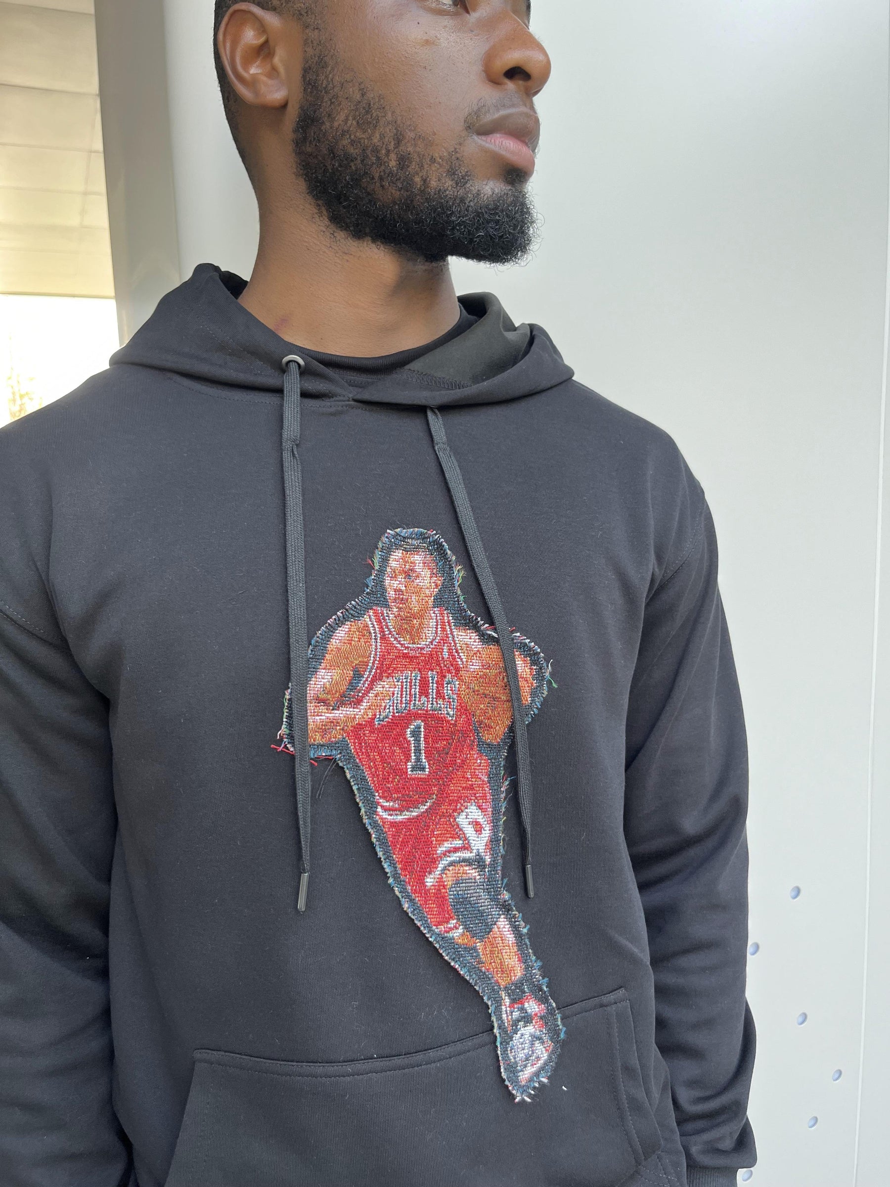 ROSE TAPESTRY PATCH HOODIE-9029 - RDMCLOTHINGART