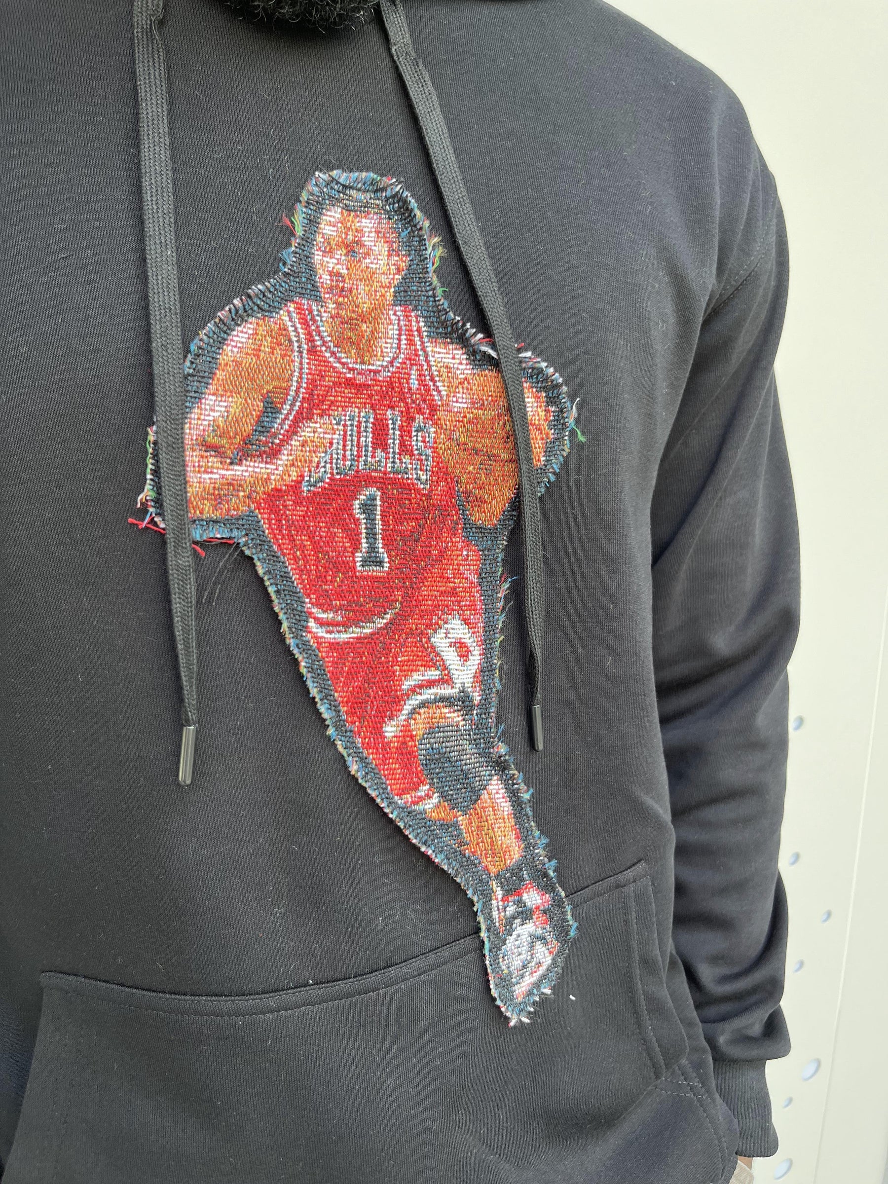 ROSE TAPESTRY PATCH HOODIE-9029 - RDMCLOTHINGART