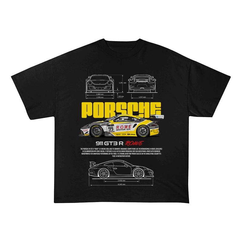 RDMCLOTHINGART tapestry hoodie ROWE HEAVY COTTON TEES-9418