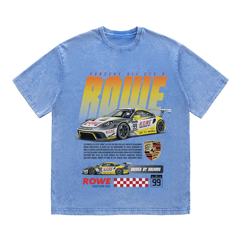 RDMCLOTHINGART tapestry hoodie ROWE HEAVY WEIGHT COTTON TEE-8846