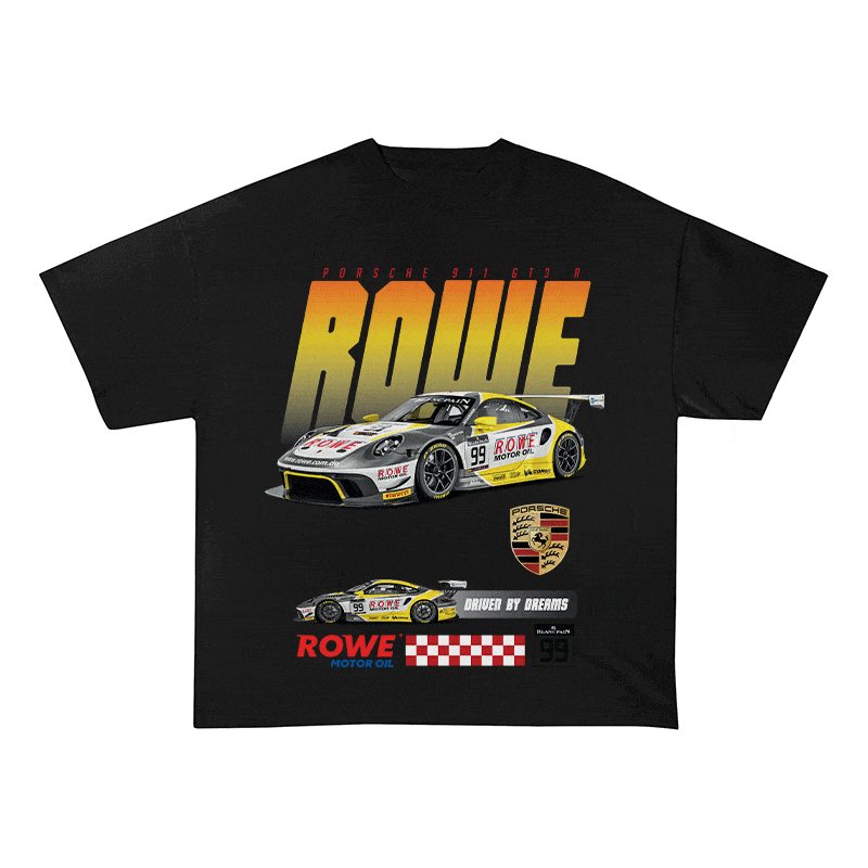 RDMCLOTHINGART tapestry hoodie ROWE HEAVY WEIGHT COTTON TEE-8846