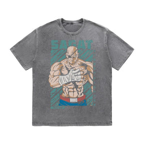 RDMCLOTHINGART tapestry hoodie SAGAT HEAVY COTTON TEES-9430