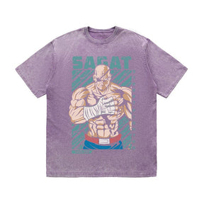 RDMCLOTHINGART tapestry hoodie SAGAT HEAVY COTTON TEES-9430