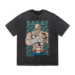 RDMCLOTHINGART tapestry hoodie SAGAT HEAVY COTTON TEES-9430