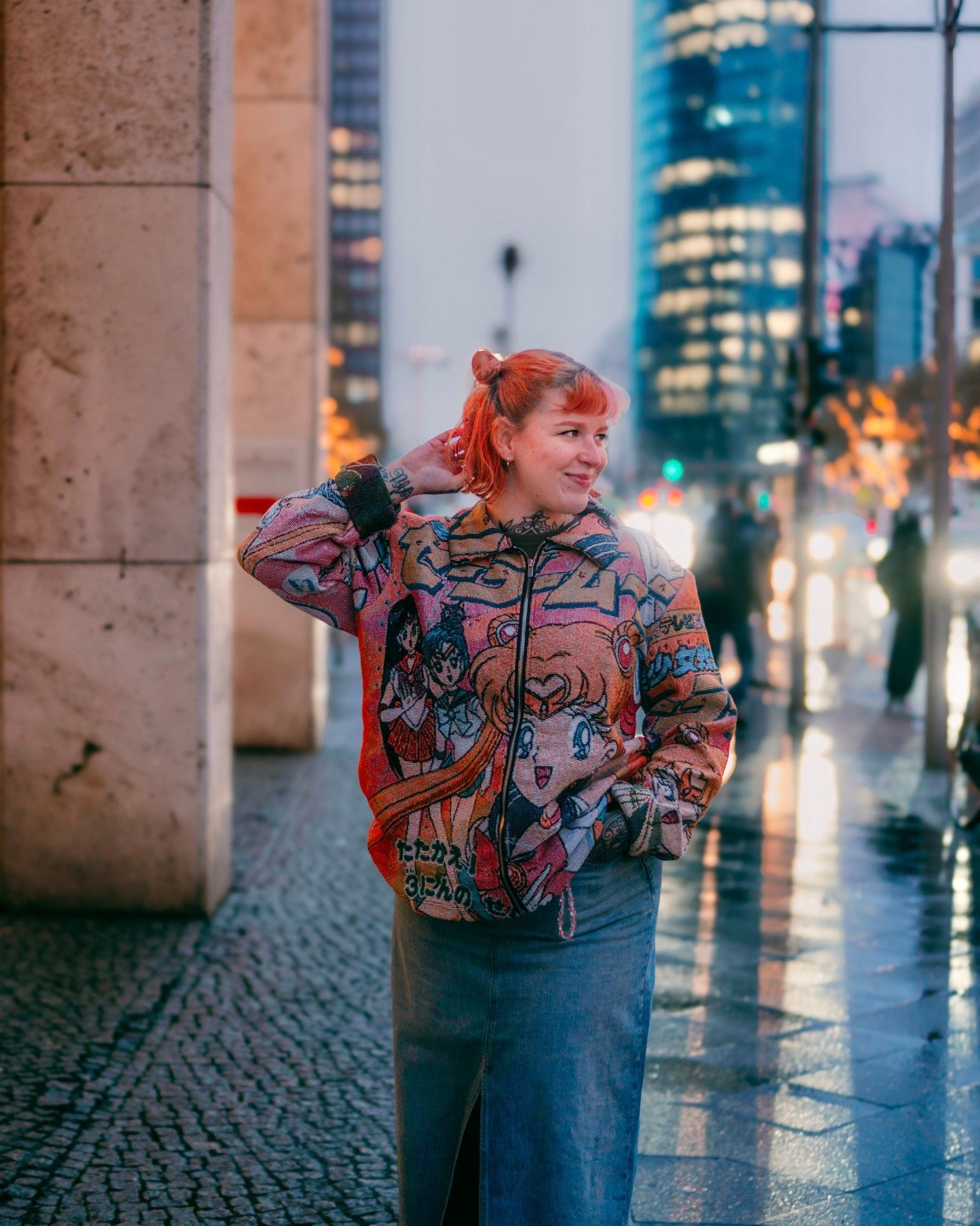 SAILOR MOON TAPESTRY JACKET - RDMCLOTHINGART