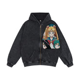 RDMCLOTHINGART tapestry hoodie SAILOR MOON TAPESTRY PATCH HOODIE-9235