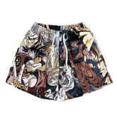 SAIYAN TAPESTRY SHORTS - RDMCLOTHINGART