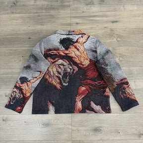 RDMCLOTHINGART tapestry hoodie SAMSON TAPESTRY JACKET