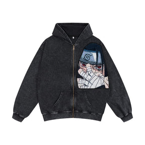 RDMCLOTHINGART tapestry hoodie SASUKE TAPESTRY PATCH HOODIE-9244